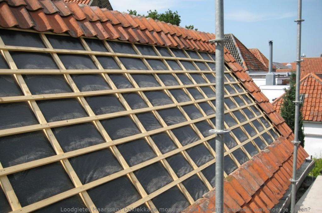 Daklekkage Monumentale Panden Maarssen