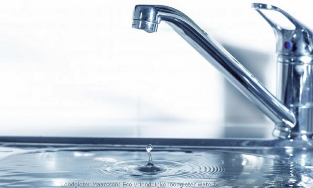 Eco Vriendelijke Loodgieter Waterbesparing Maarssen
