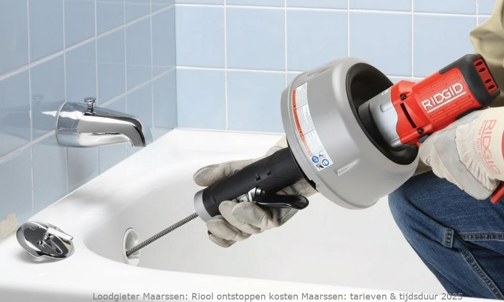 Riool Ontstoppen Kosten Maarssen