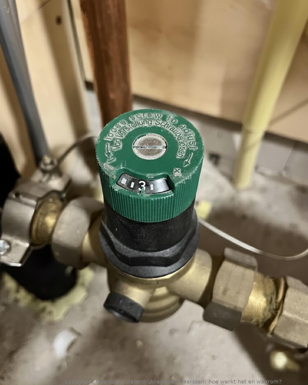 Waterdrukregelaar Maarssen